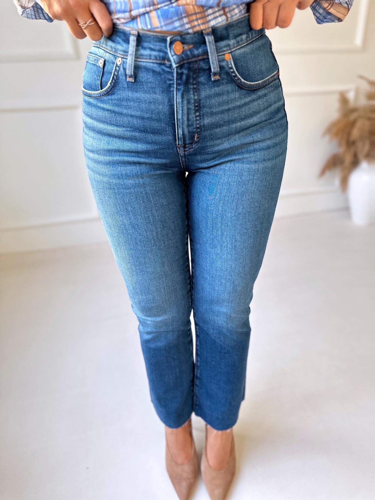 Orjinal Marka Likralı Boy Fit Jean 