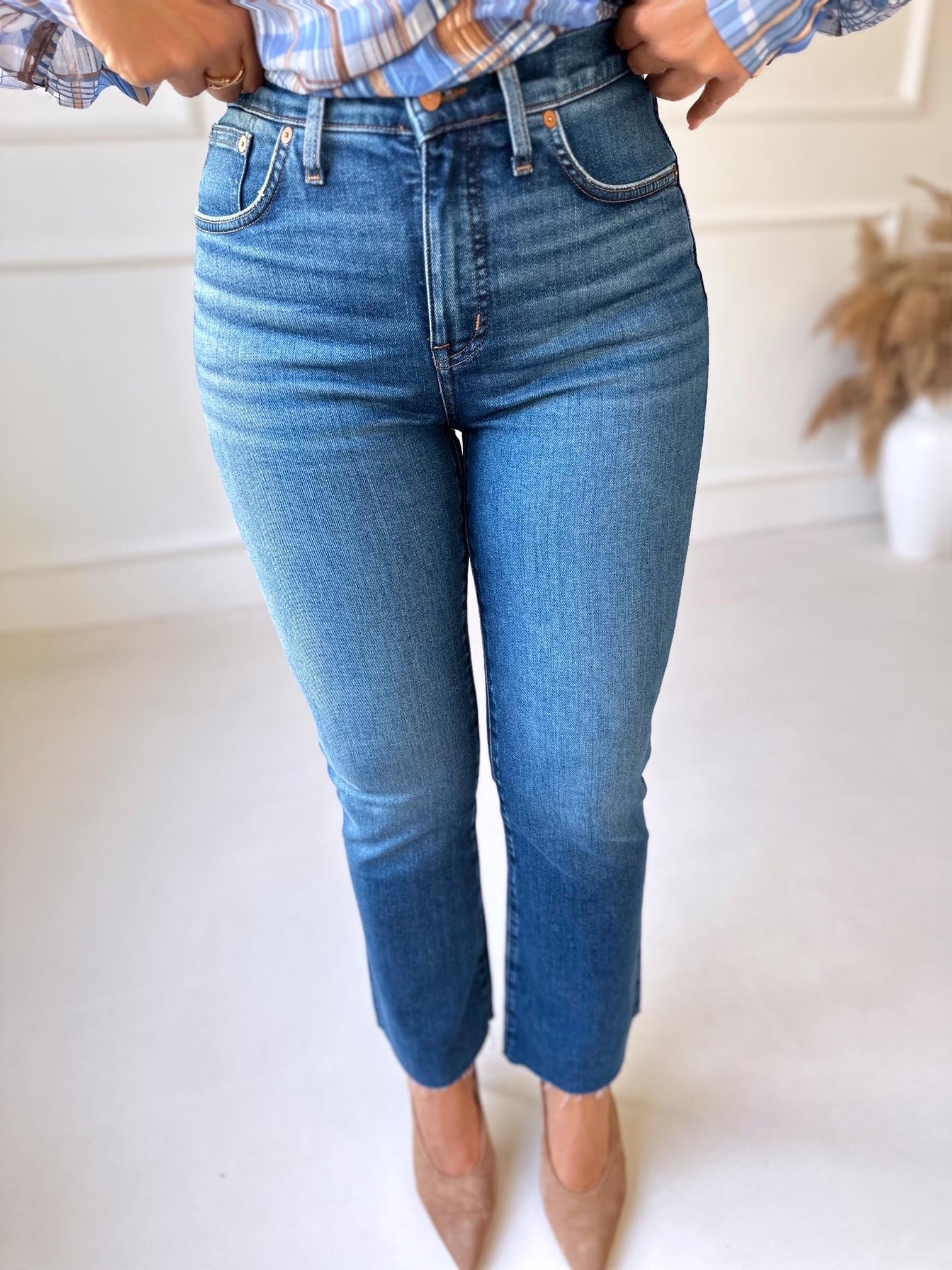 Orjinal Marka Likralı Boy Fit Jean 