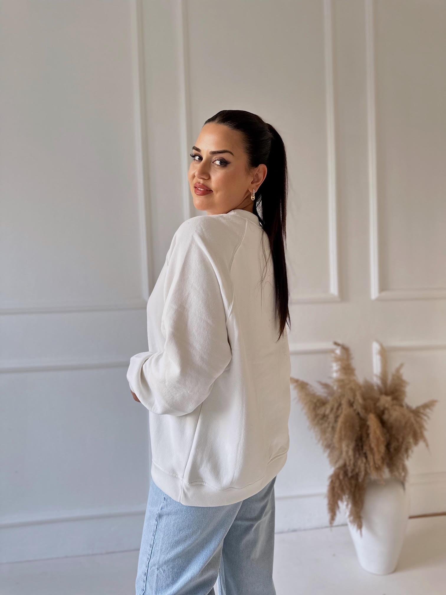 Orjinal ZR Basic Beyaz Swaet