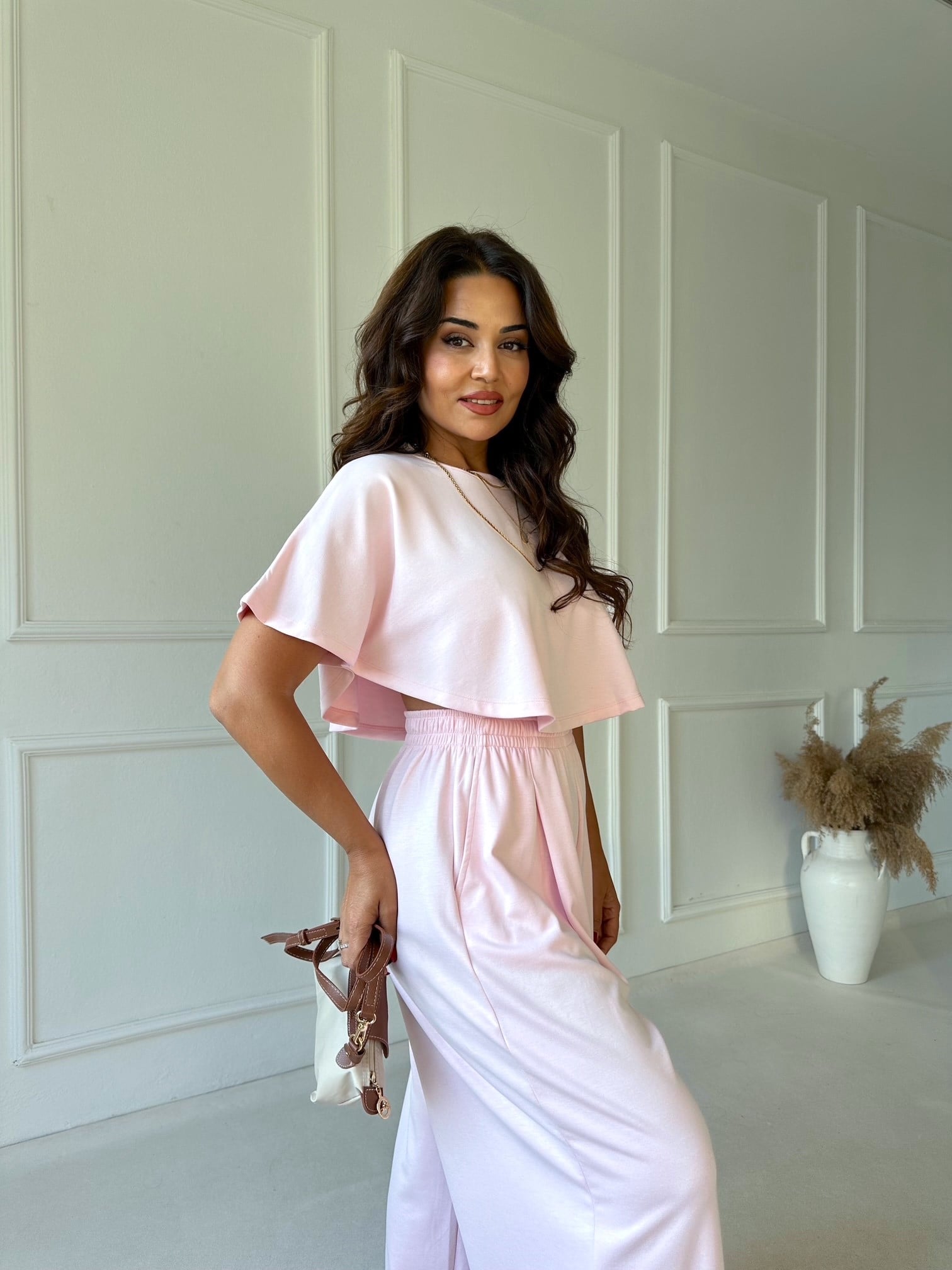 Pelerin Modal Comfort Takım - Pembe