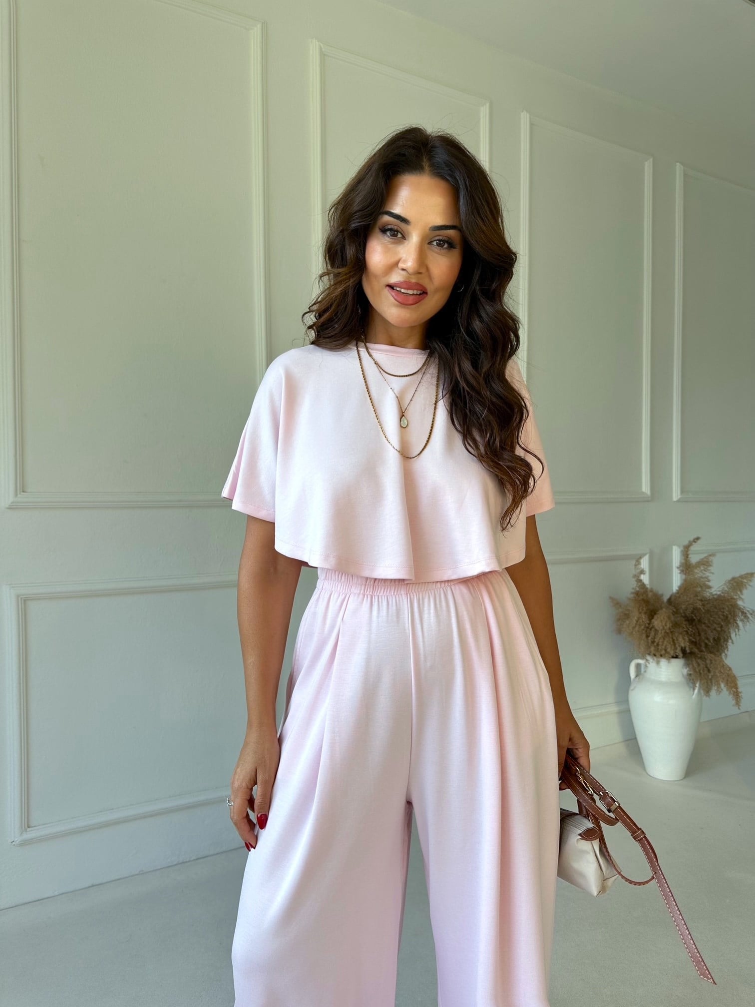Pelerin Modal Comfort Takım - Pembe