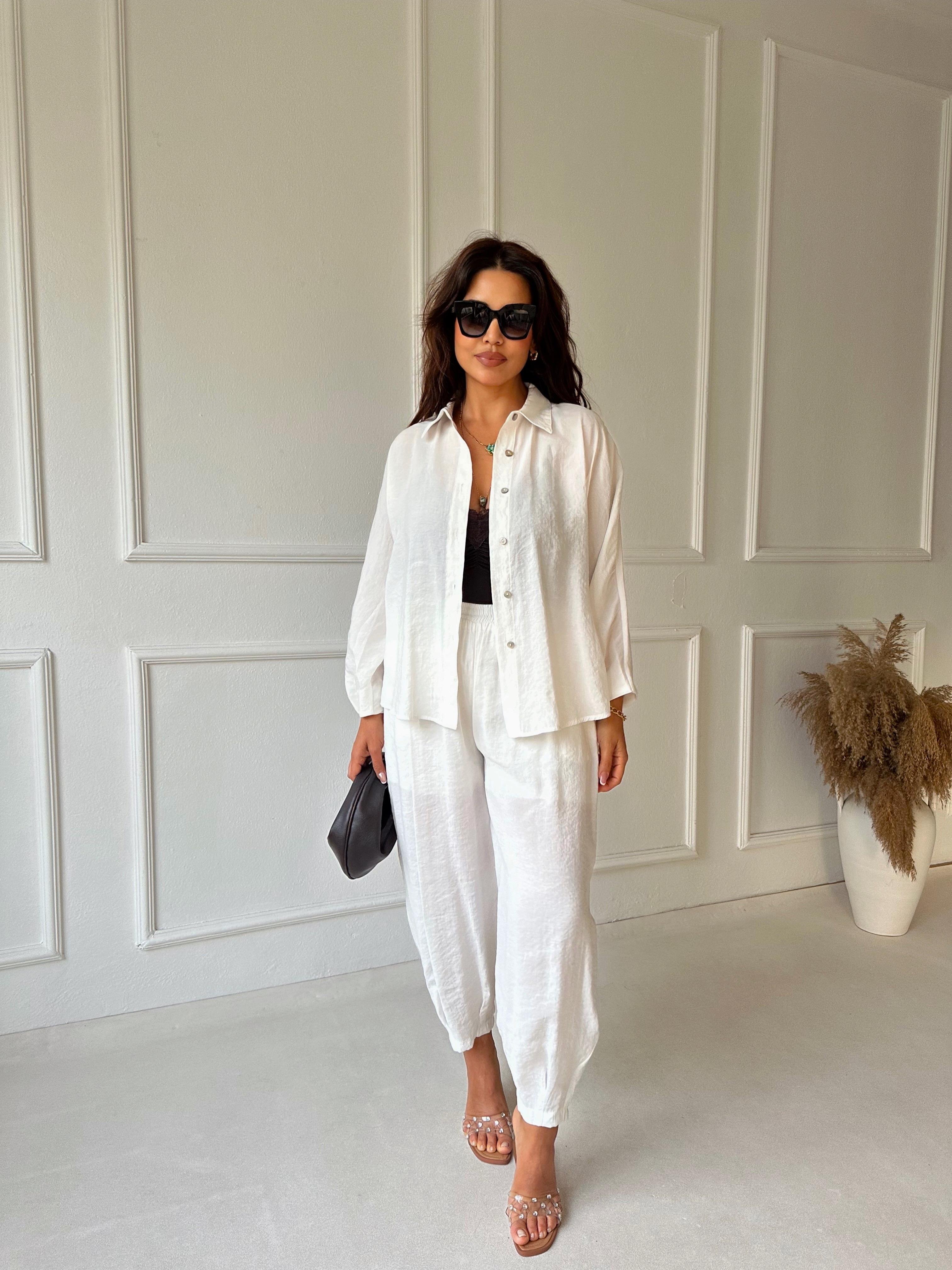 Premium Seri Siena Tensel Takım - Beyaz