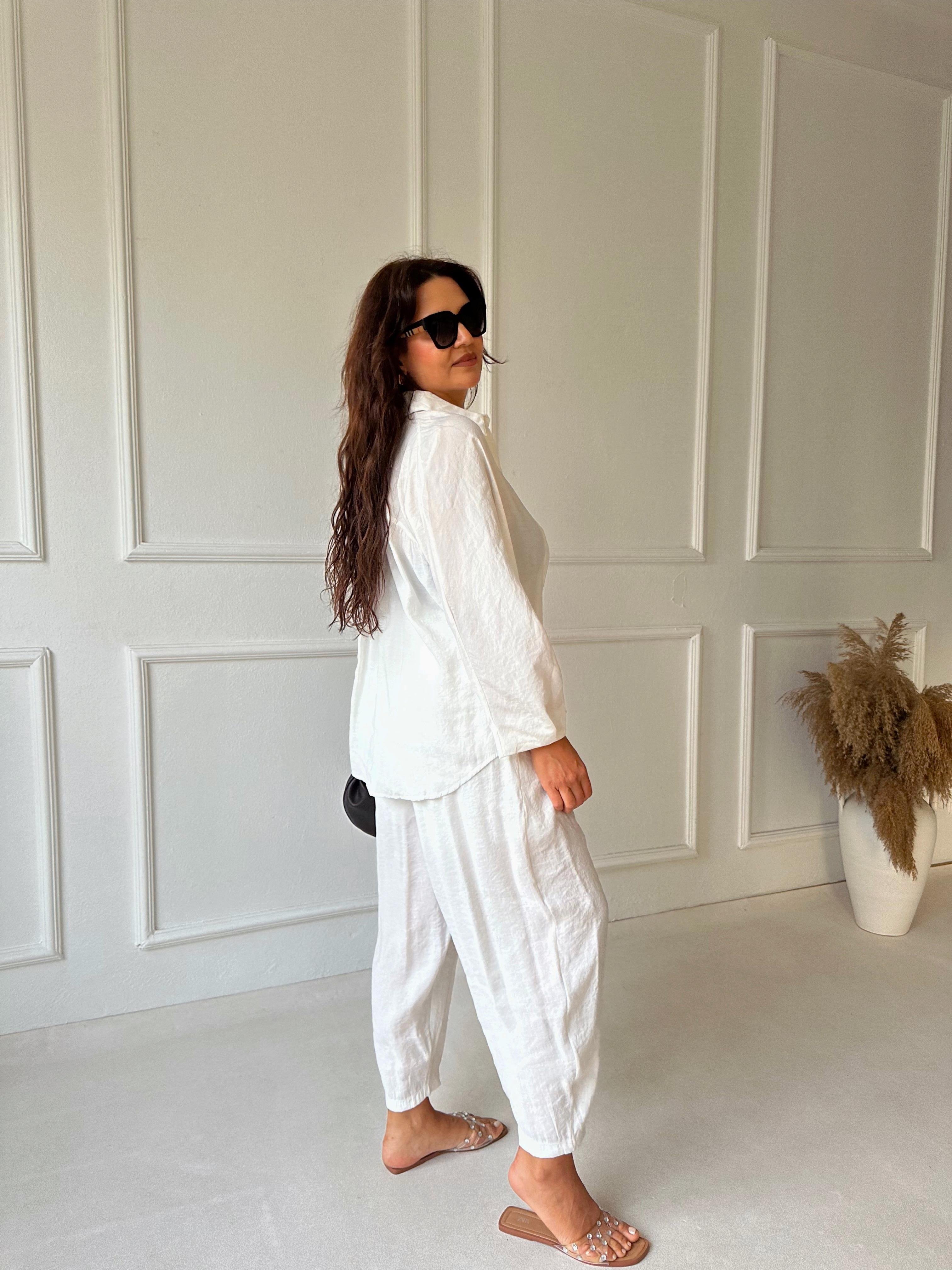 Premium Seri Siena Tensel Takım - Beyaz