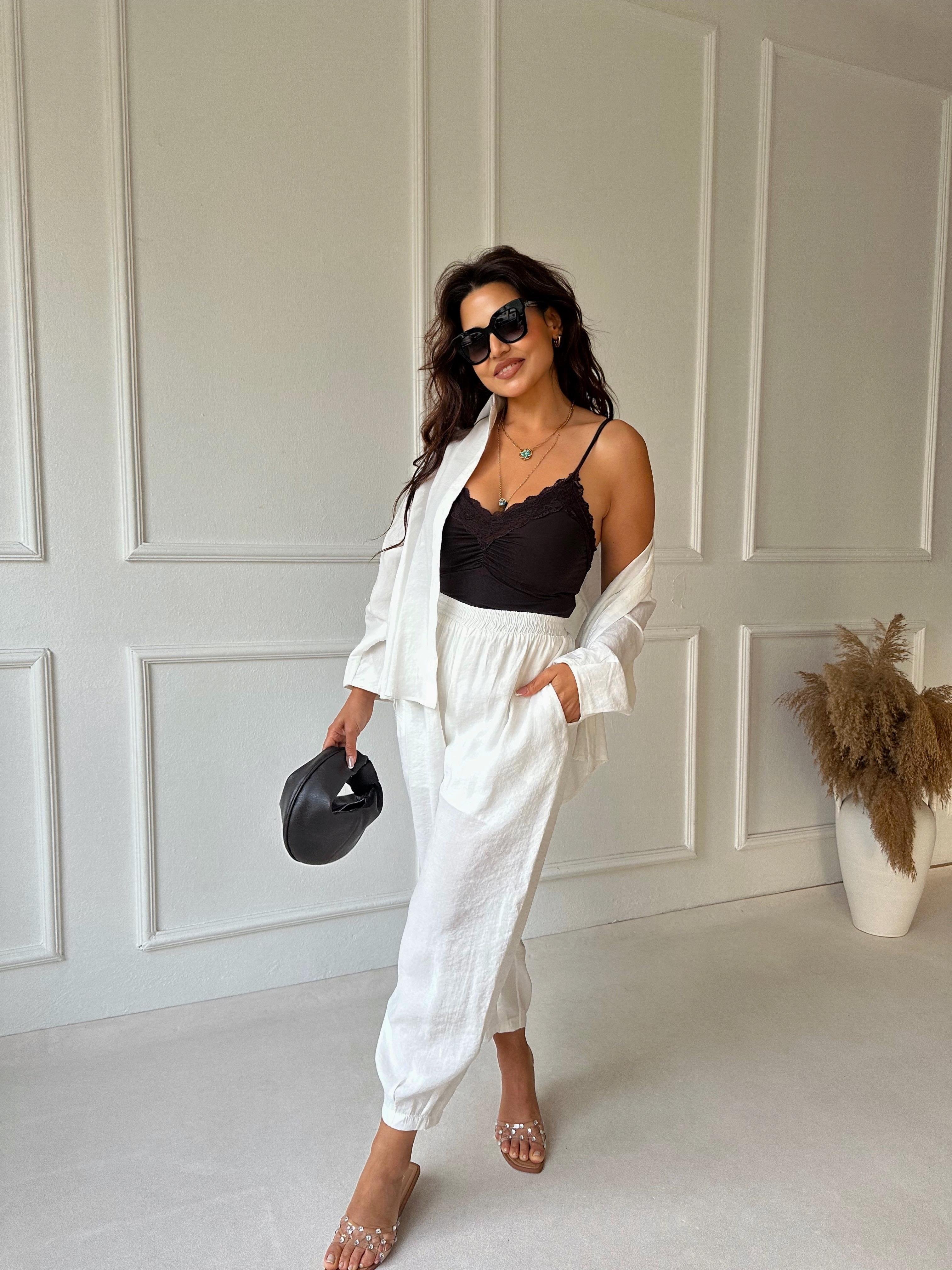 Premium Seri Siena Tensel Takım - Beyaz