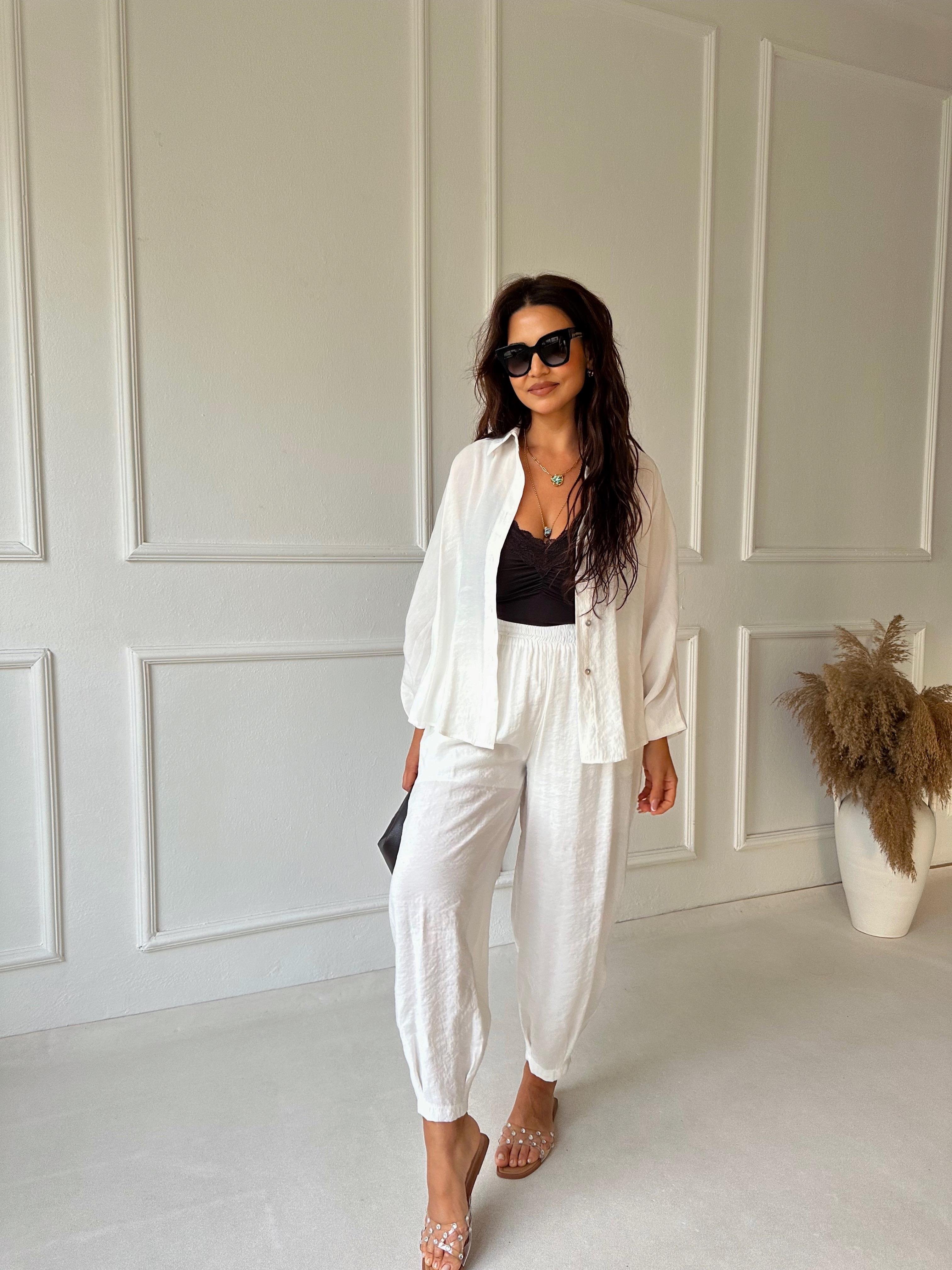 Premium Seri Siena Tensel Takım - Beyaz