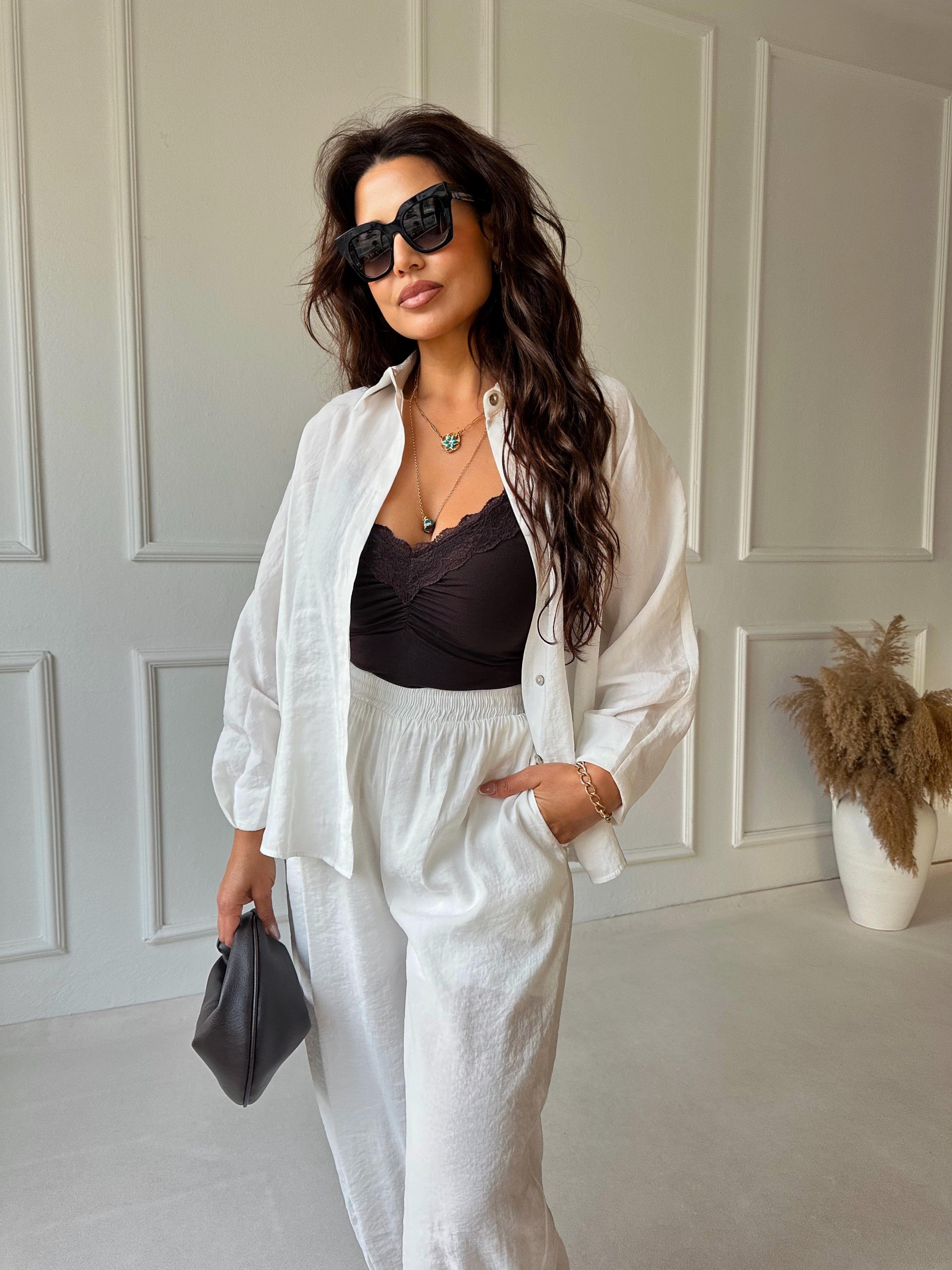 Premium Seri Siena Tensel Takım - Beyaz