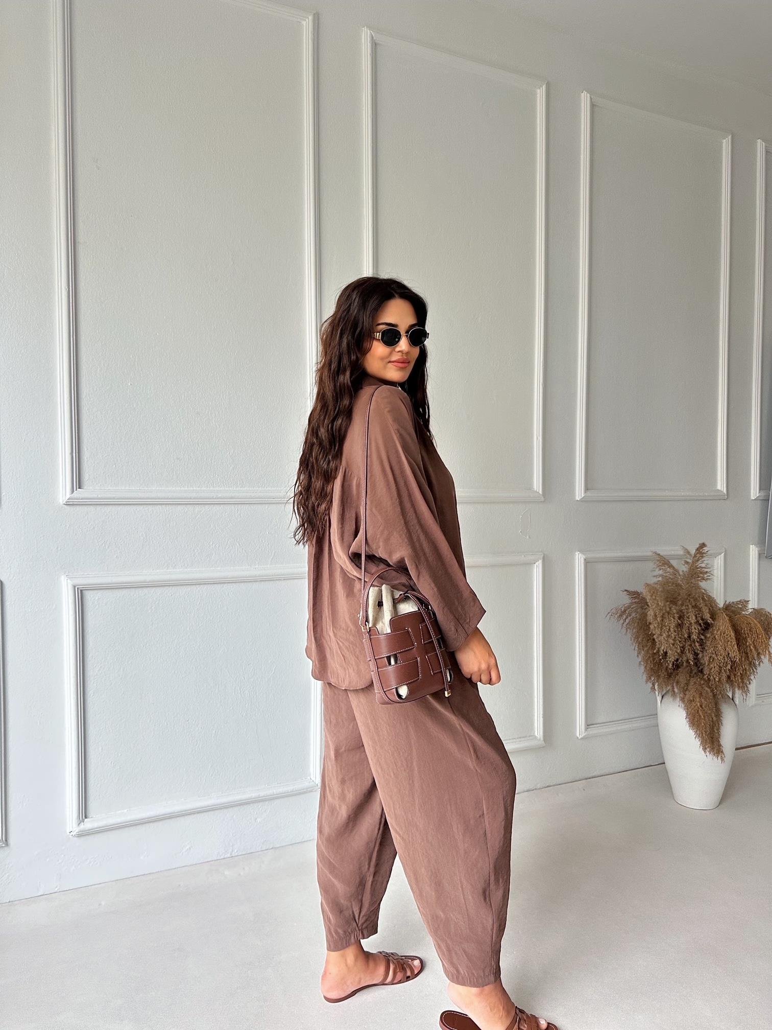 Premium Seri Siena Tensel Takım - Kahve