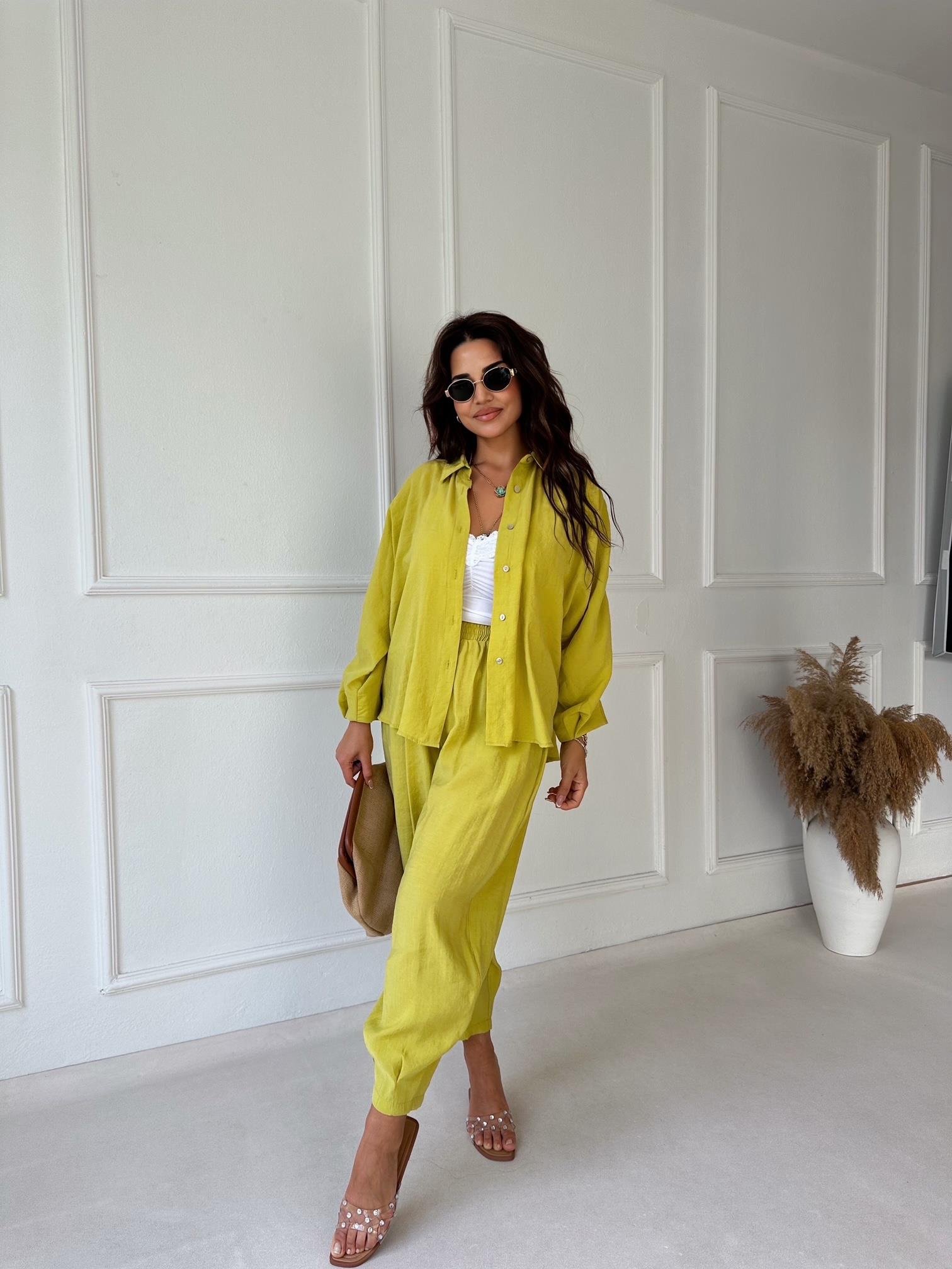 Premium Seri Siena Tensel Takım - Yağ Yeşili