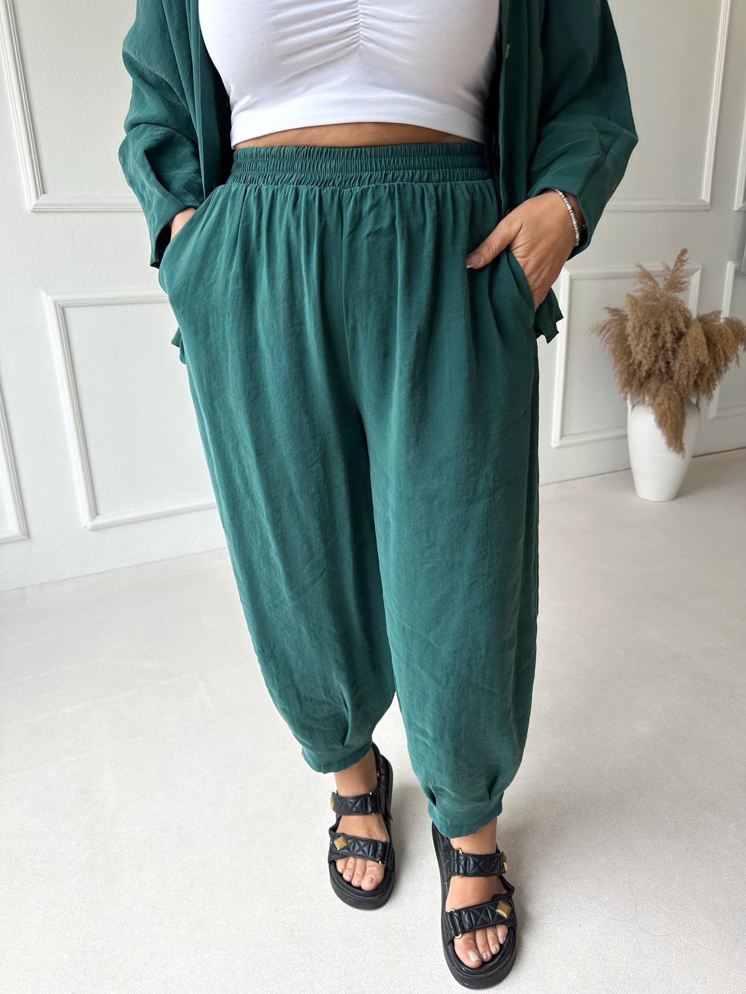 Premium Seri Siena Tensel Takım - Zümrüt Yeşil