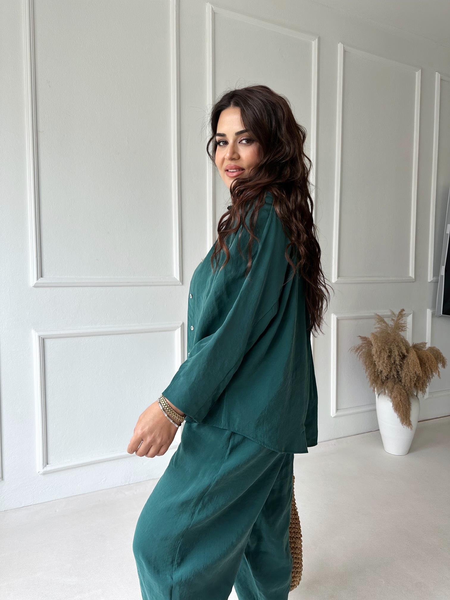 Premium Seri Siena Tensel Takım - Zümrüt Yeşil