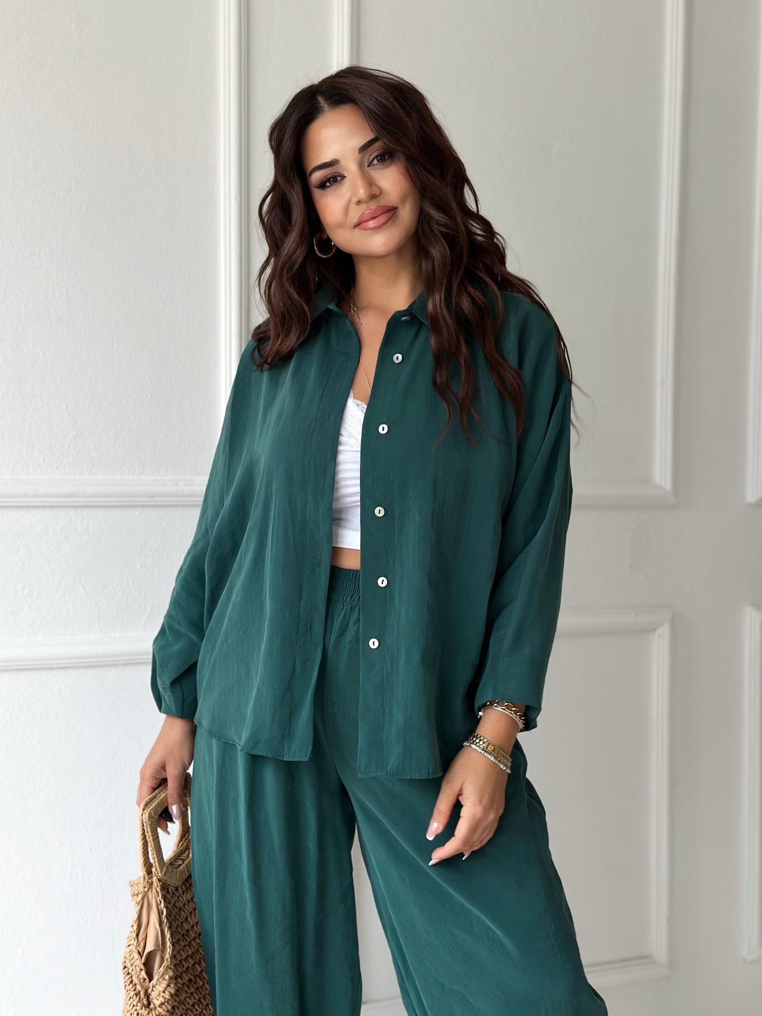 Premium Seri Siena Tensel Takım - Zümrüt Yeşil
