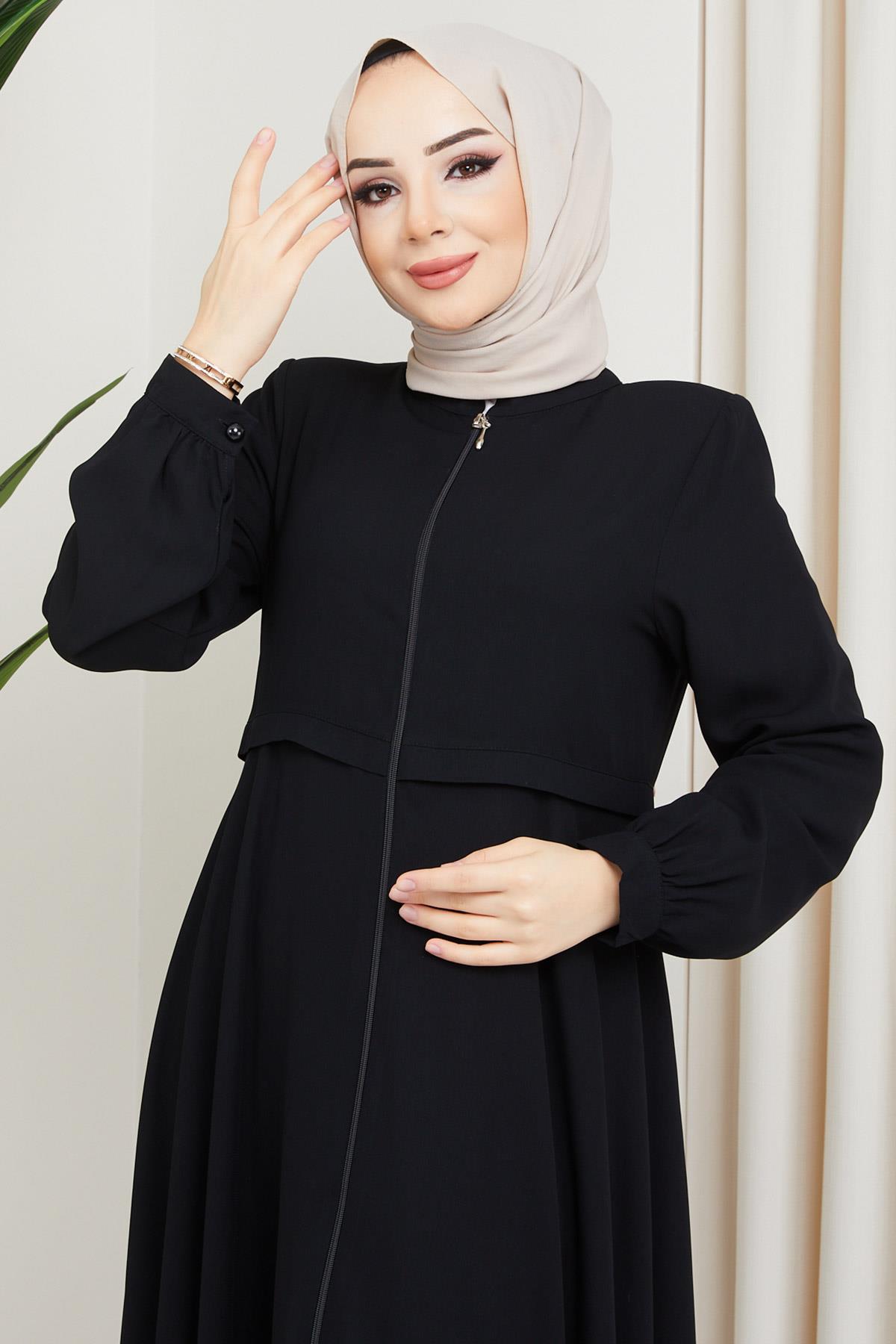 Allerli Ferace Siyah HM2305