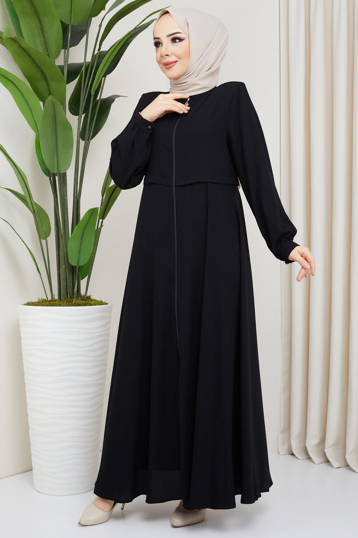 Allerli Ferace Siyah HM2305