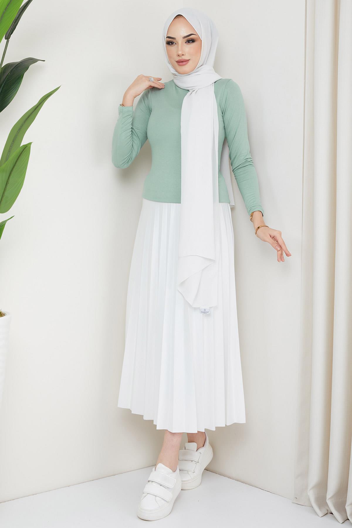Balıkçı Yaka Body Mint