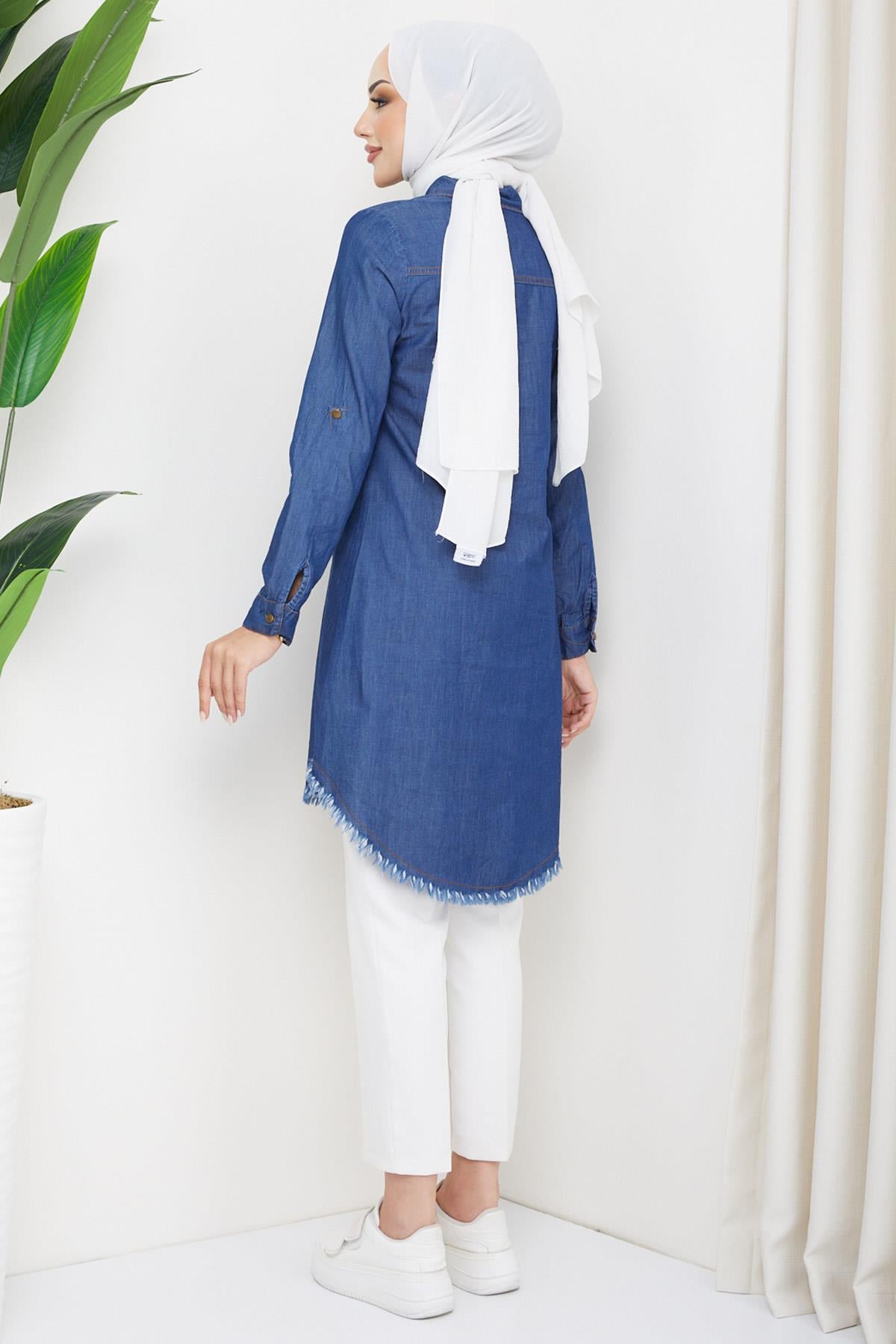 Cepli Kot Tunik Koyu Mavi HM2213