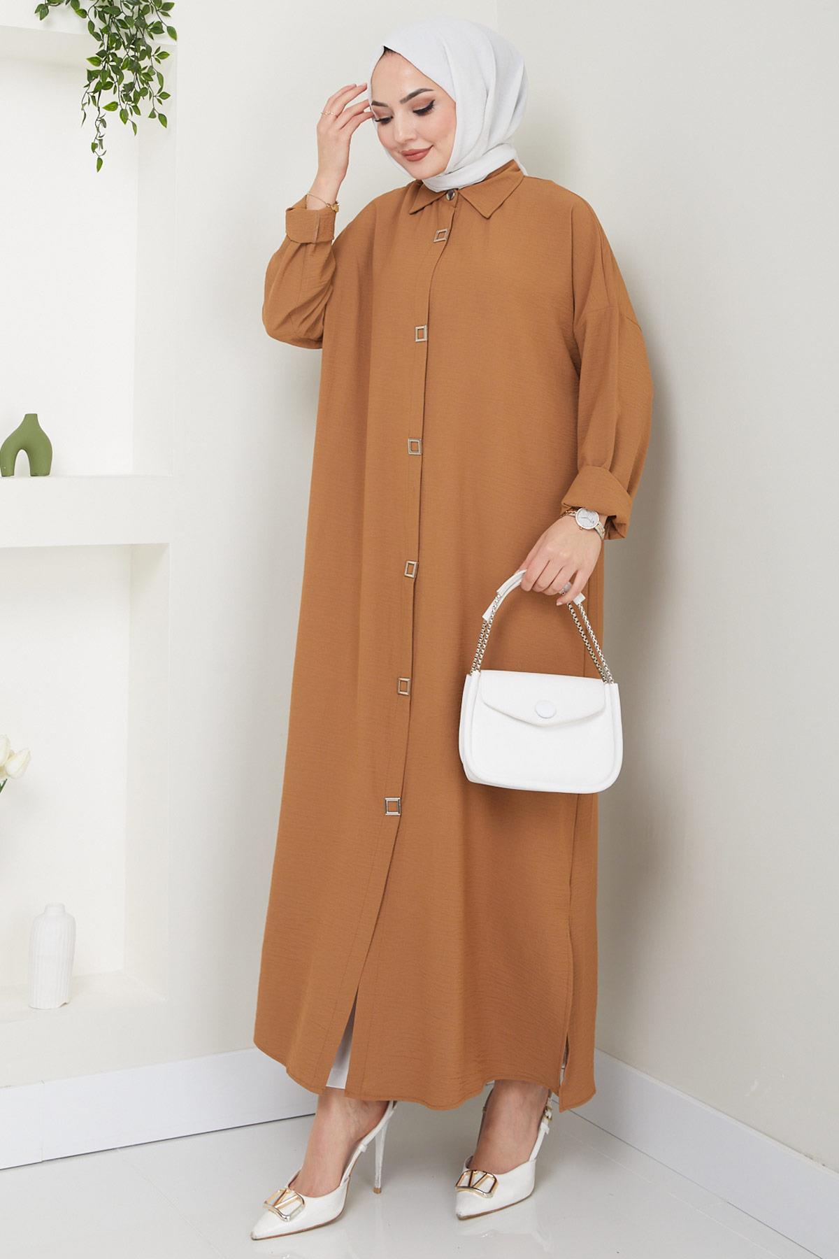 Çıt Çıtlı Ayrobin Kap Camel HM2446
