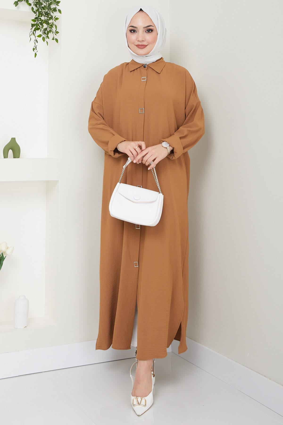 Çıt Çıtlı Ayrobin Kap Camel HM2446