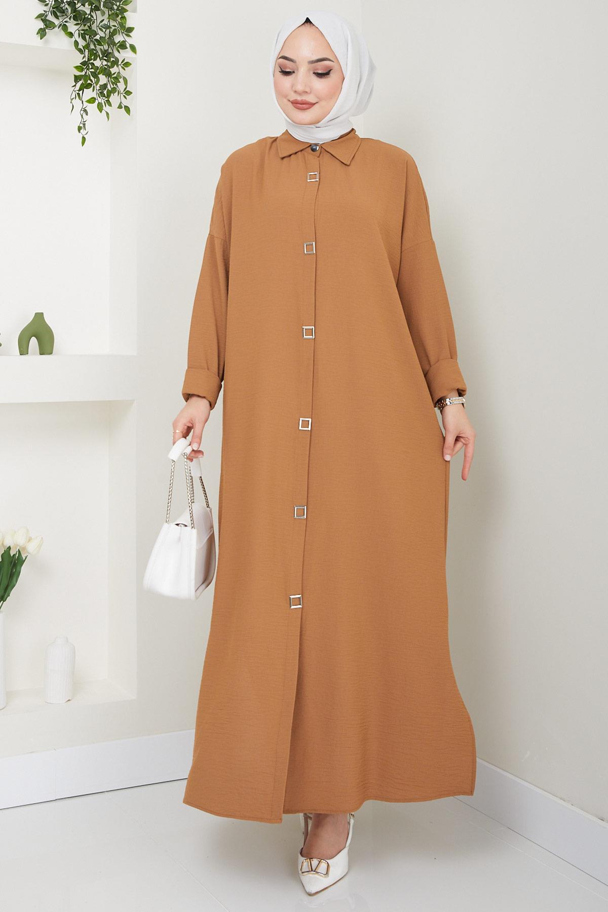 Çıt Çıtlı Ayrobin Kap Camel HM2446