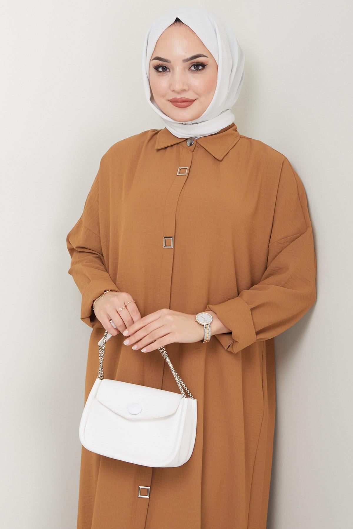 Çıt Çıtlı Ayrobin Kap Camel HM2446