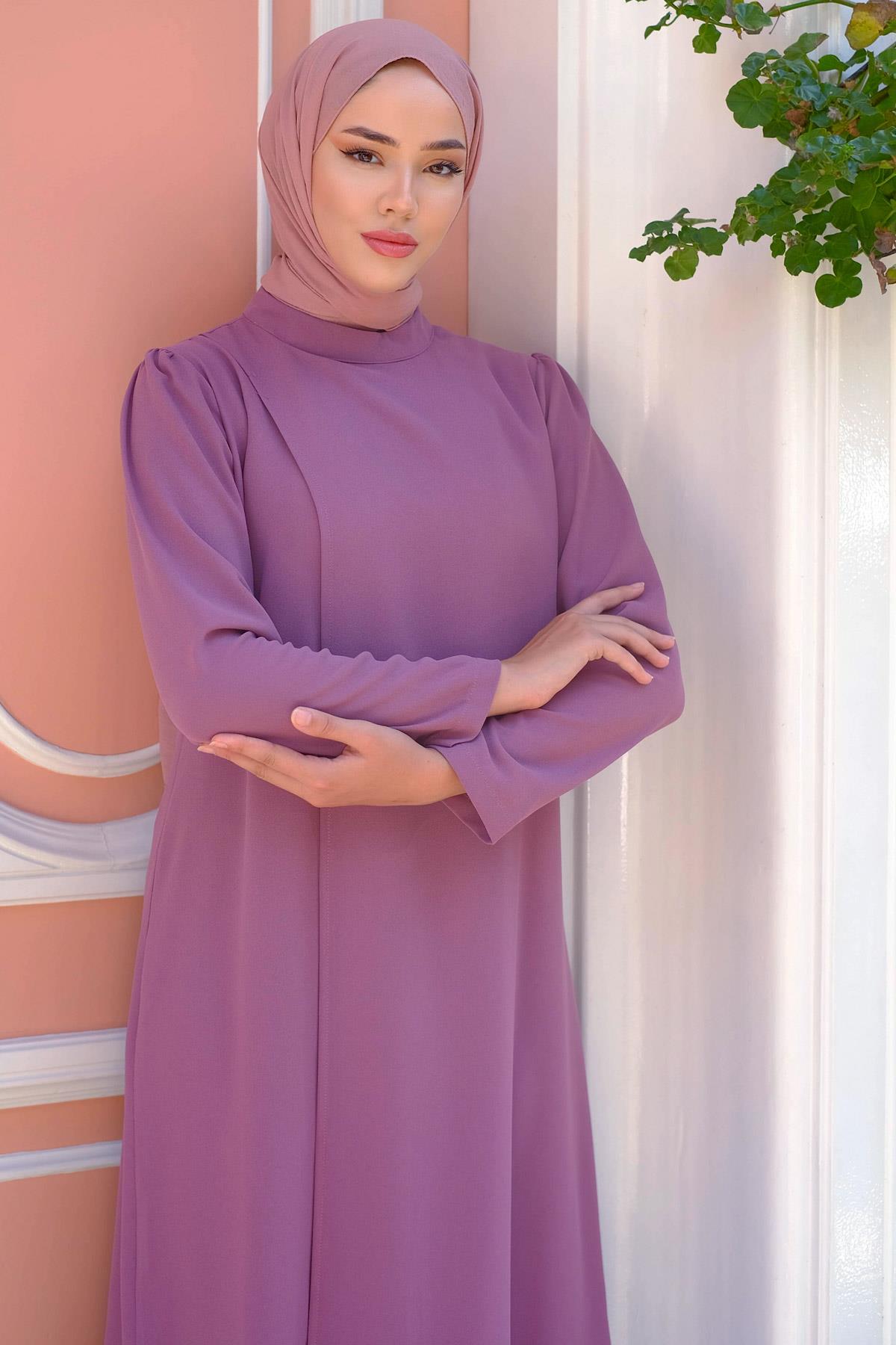 İkili Krep Takım Gül Kurusu HM2221