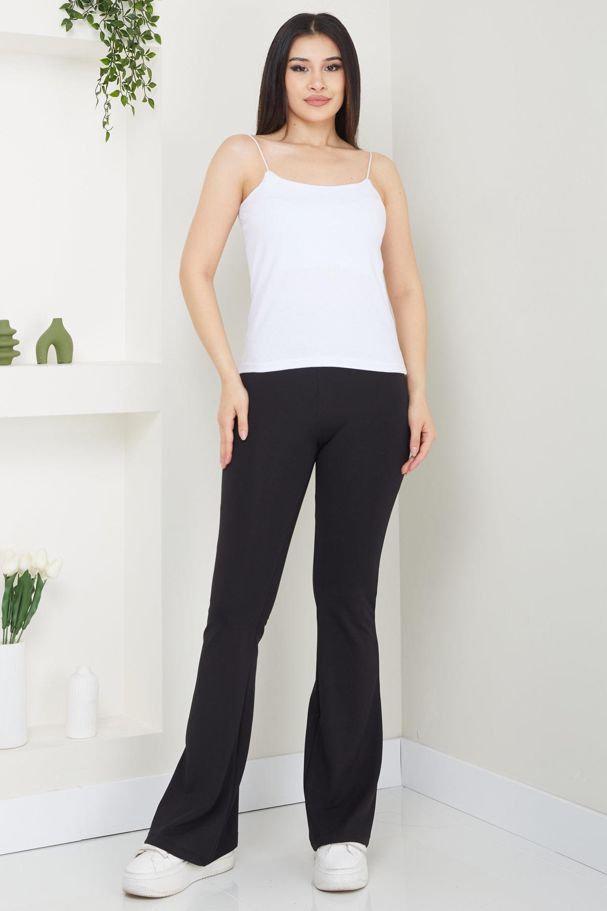 İp Askılı Crop Beyaz HM2462