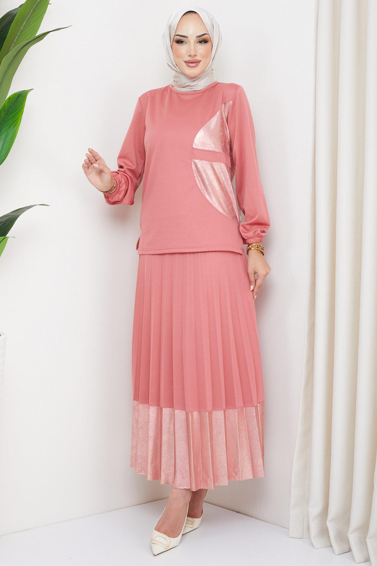 Jewel Pilise Etekli Takım Pudra HM2202