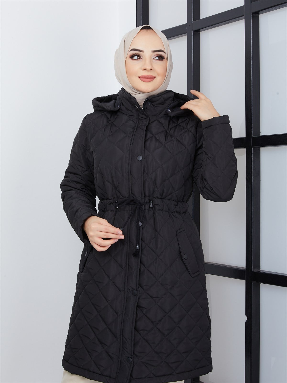 Kadın Kapitone Mont