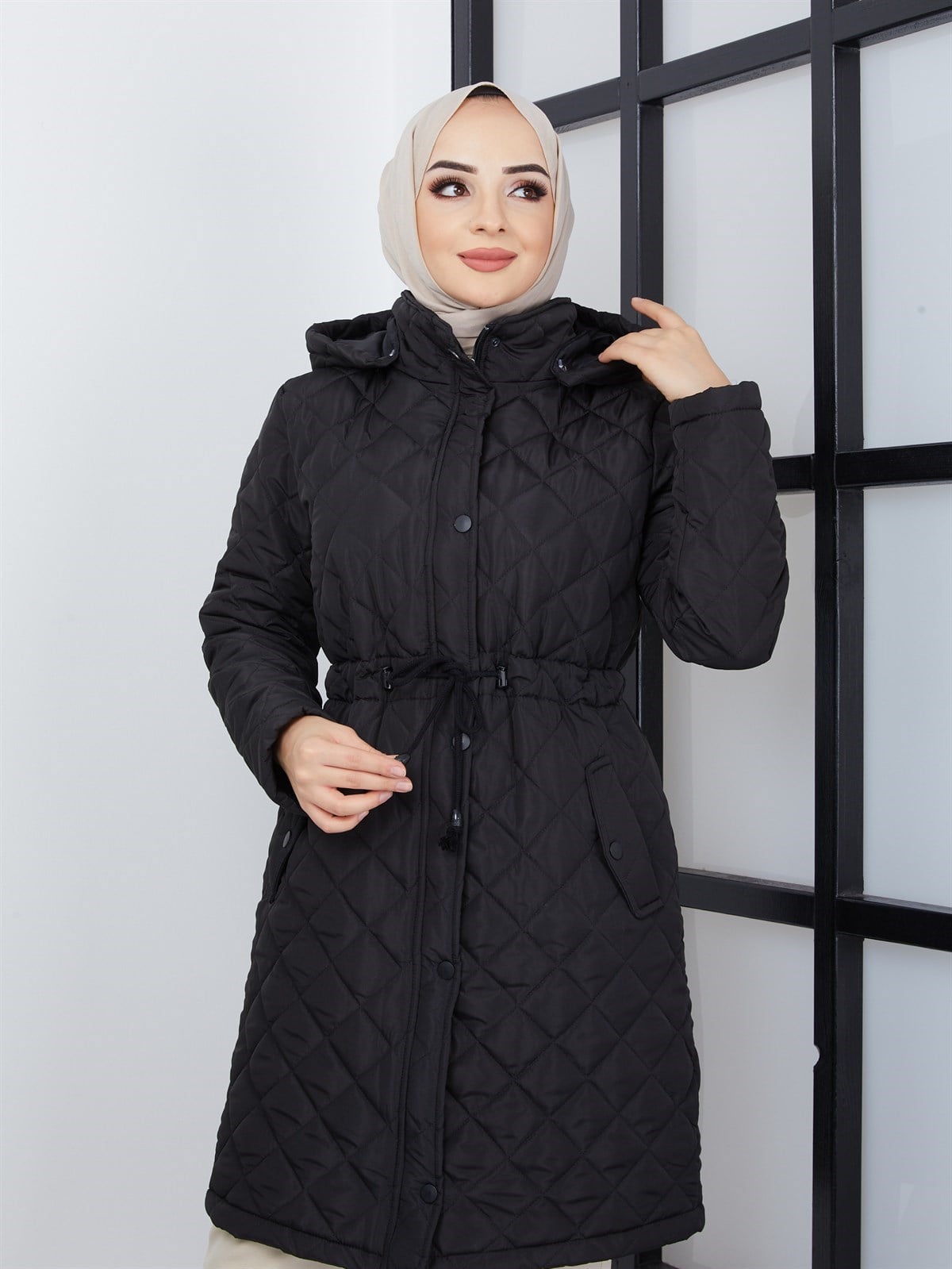 Kadın Kapitone Mont