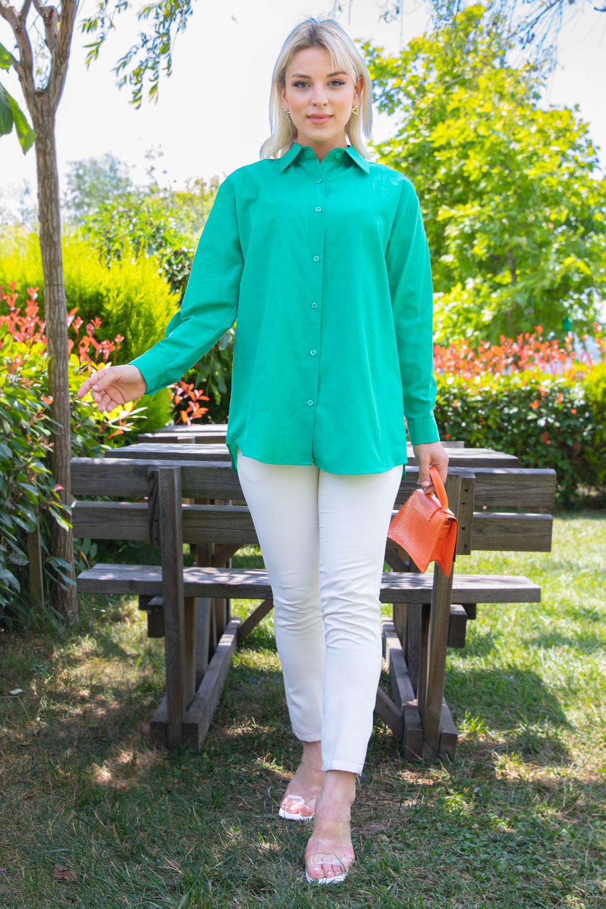 Klasik Gömlek Yeşil
