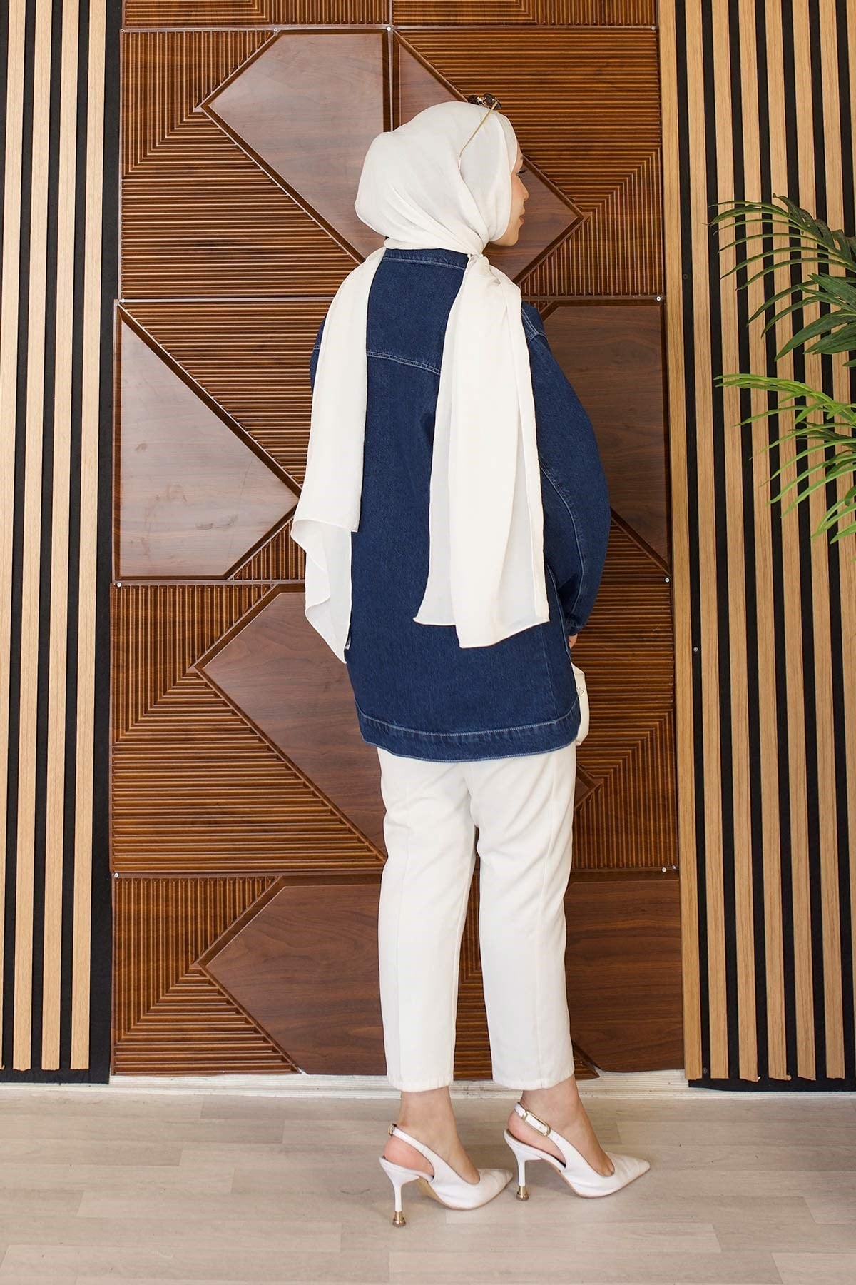 Kot Ceket | Koyu Cepli Fermuarlı Oversize Günlük Stil