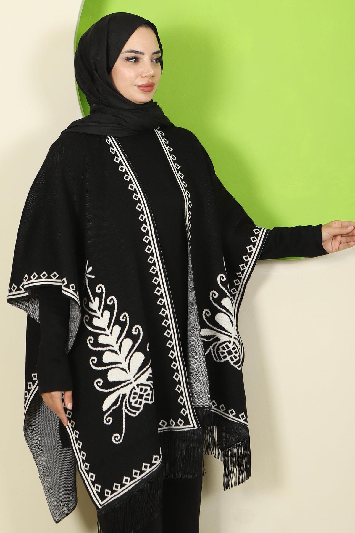 Pançolu Üçlü Triko Takım Siyah HM2814