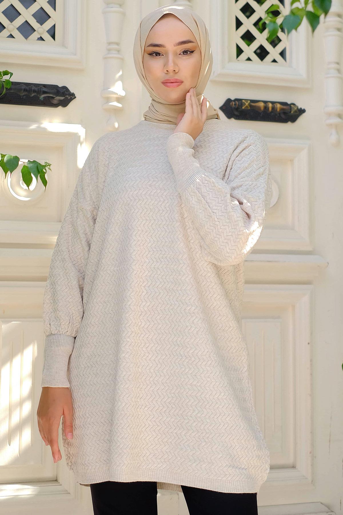 Salaş Triko Tunik Taş HM2230