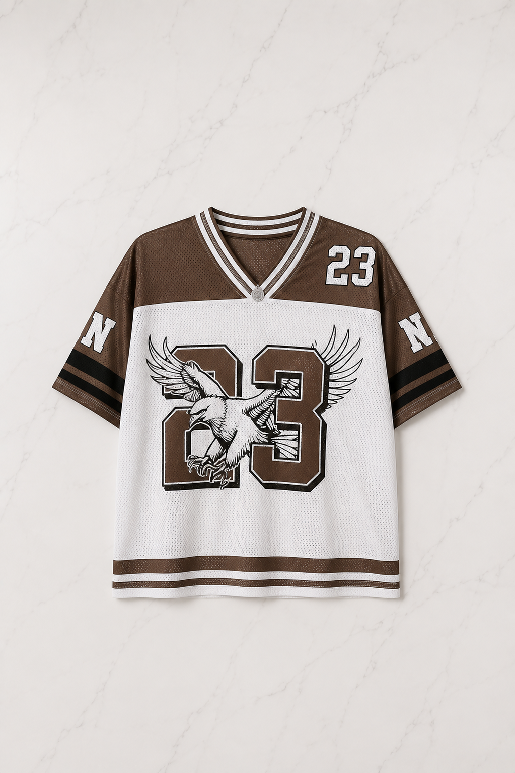 23 Kartal Kahverengi Jersey Unisex Jersey Forma