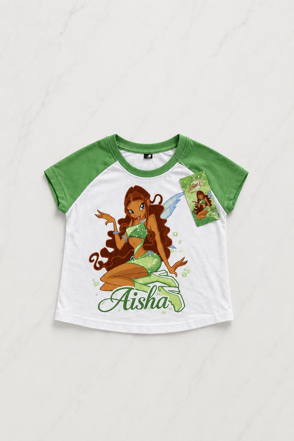 Aisha Yeşil Şort T-shirt Takım