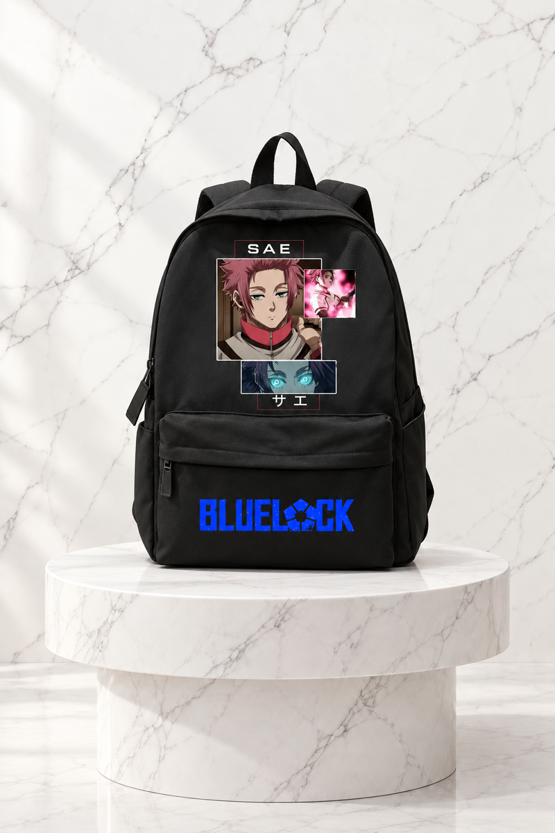 Anime Blue Lock Sae Baskılı Sırt Çantası