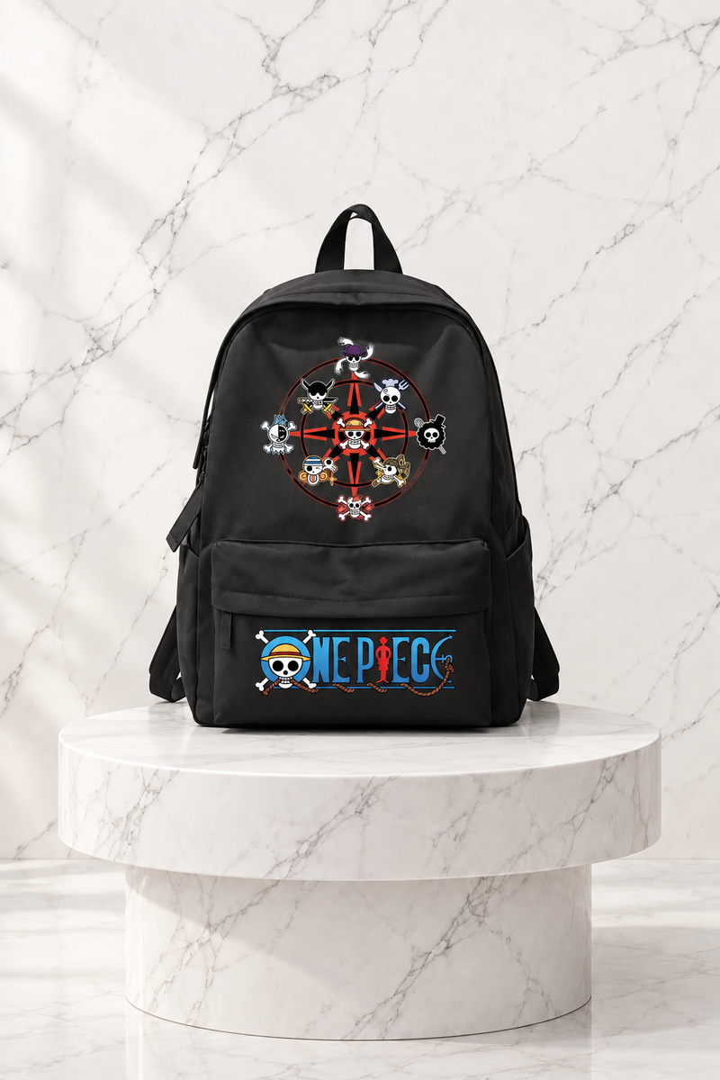 Anime One Piece Baskılıı Sırt Okul Çantası