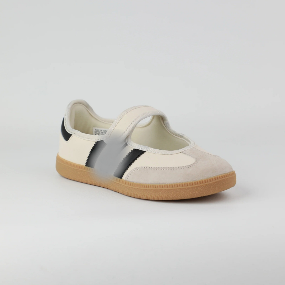 Bej Urban Retro Strap Sneaker