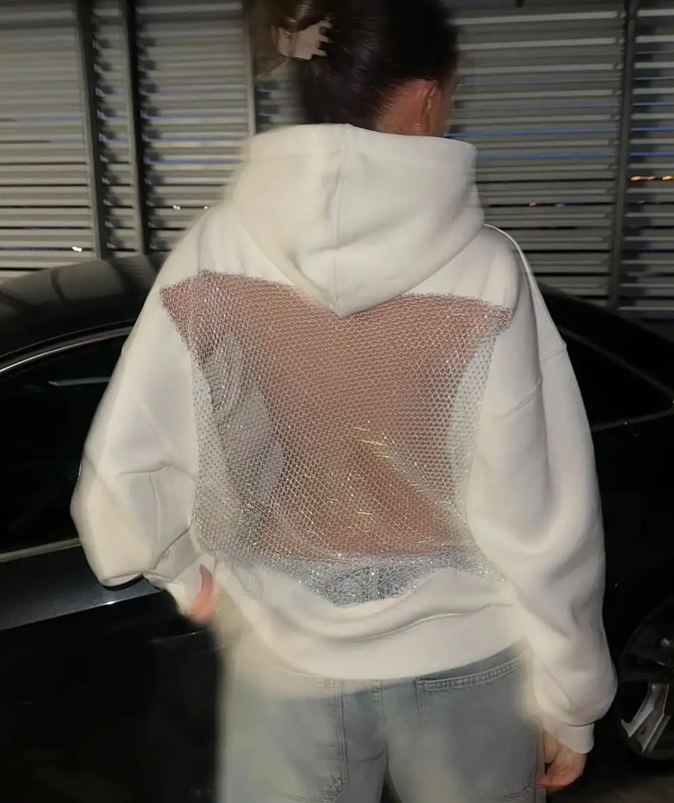 Beyaz Crystal Vision Sweatshirt