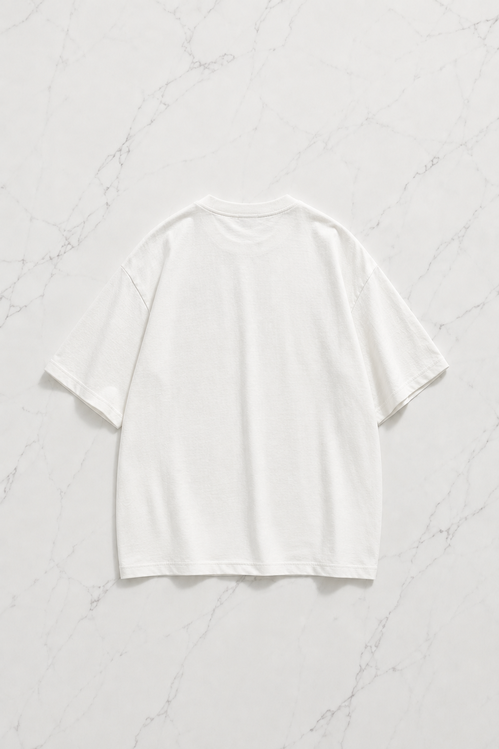 Beyaz Strawberries Baskılı Kısa Kol Oversize T-Shirt