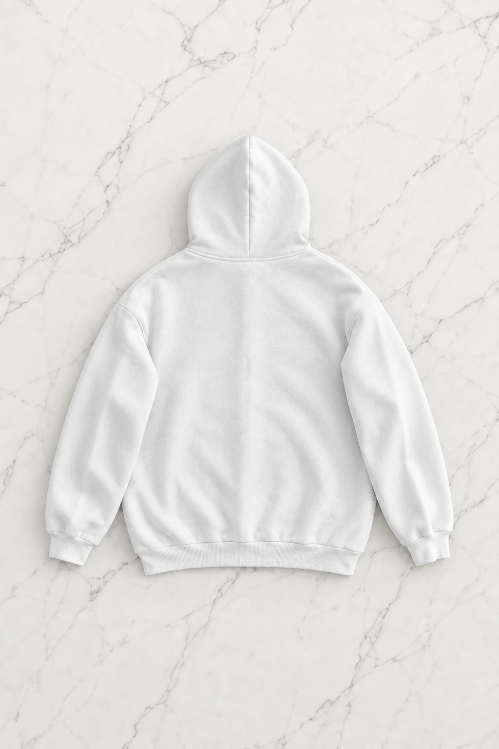 Beyaz Unisex Süzene Kabartmalı Oversize Hırka
