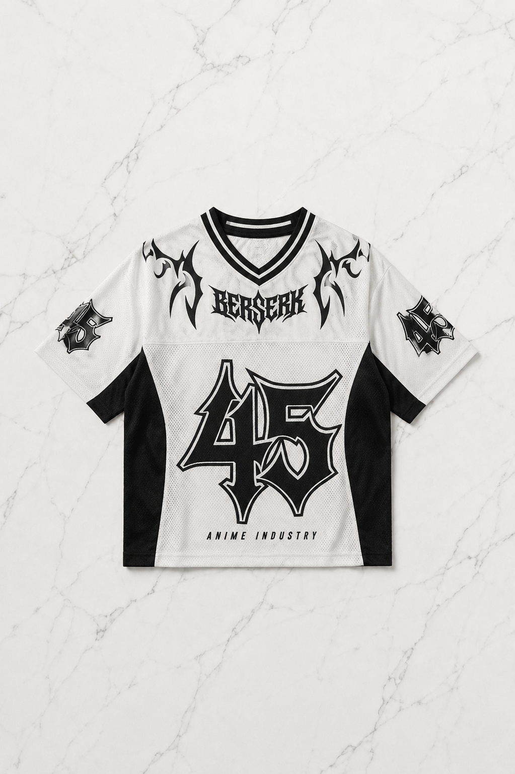 Black 45 Gothic Berserk Forma T-shirt