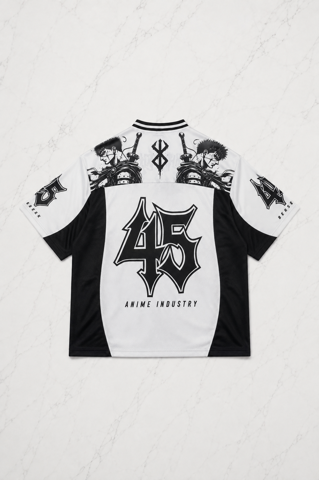 Black 45 Gothic Berserk Forma T-shirt