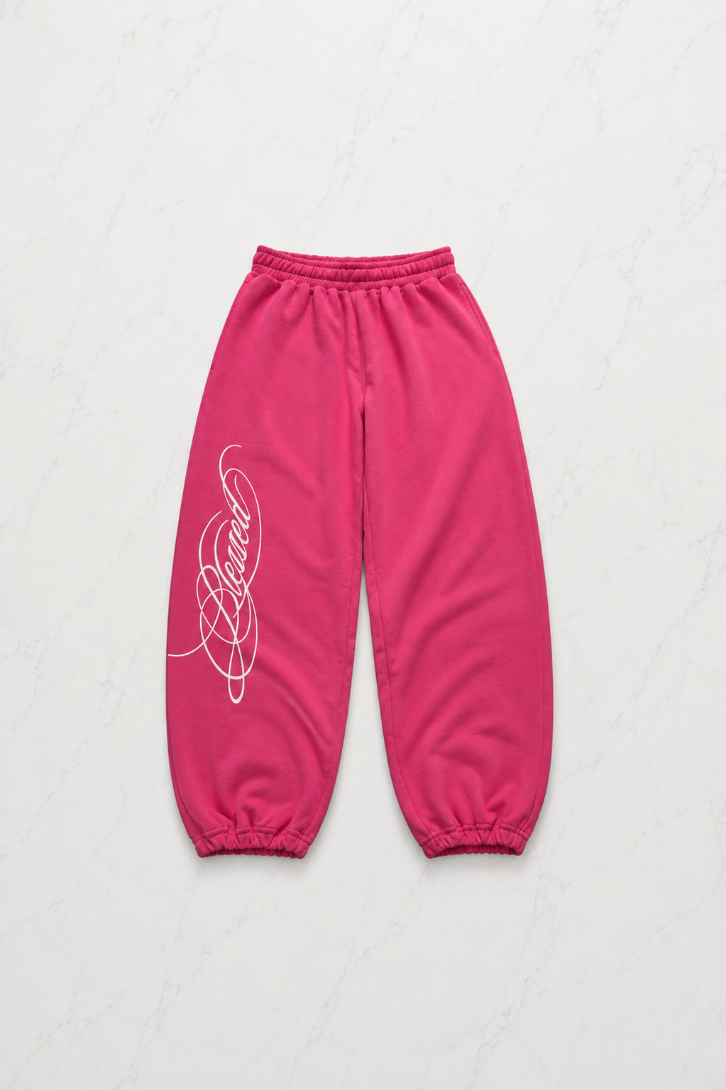 Blessed Script Detaylı Baggy Eşofman Takımı