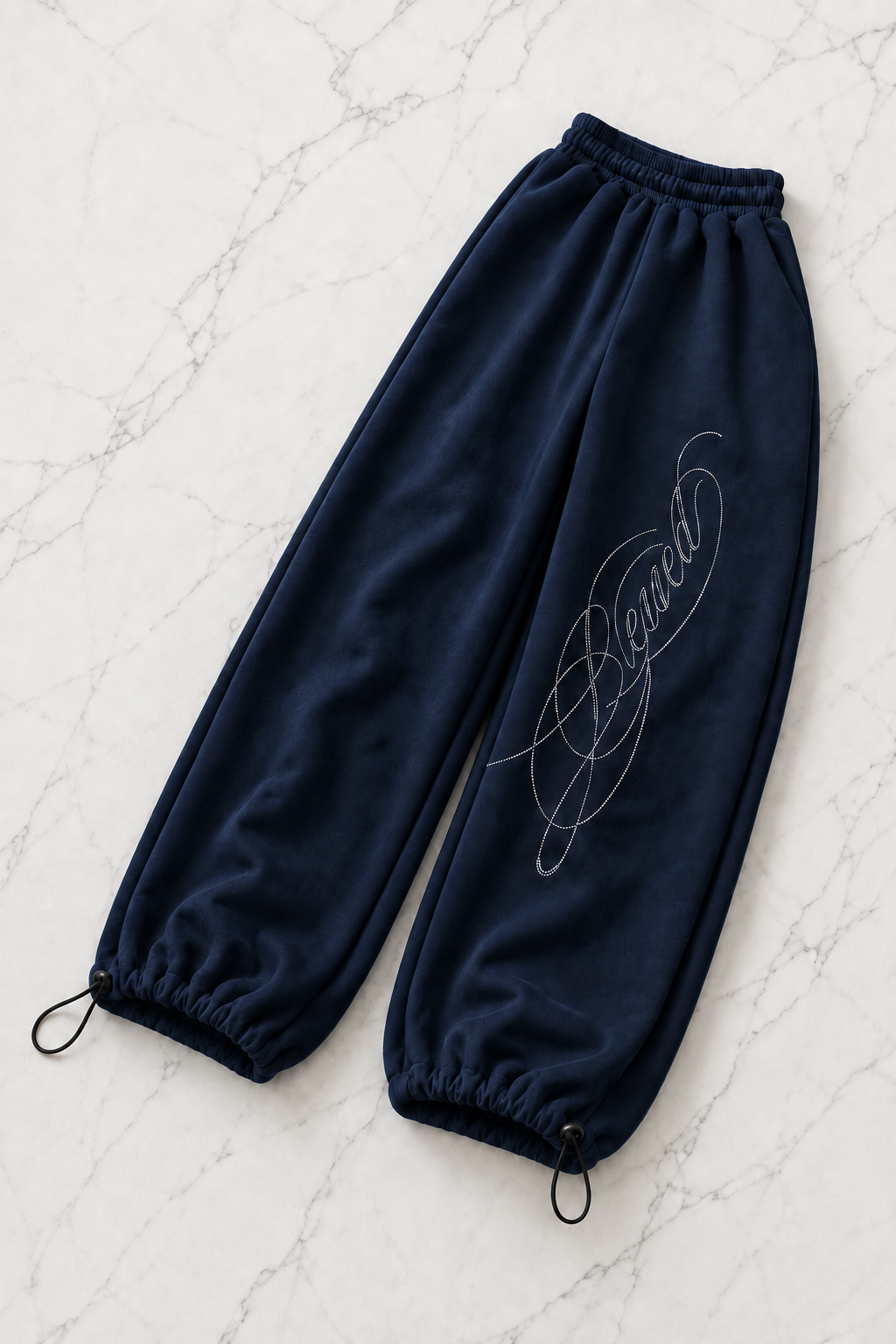 Blessed Taş Baskılı Baggy Unisex Eşofman Altı