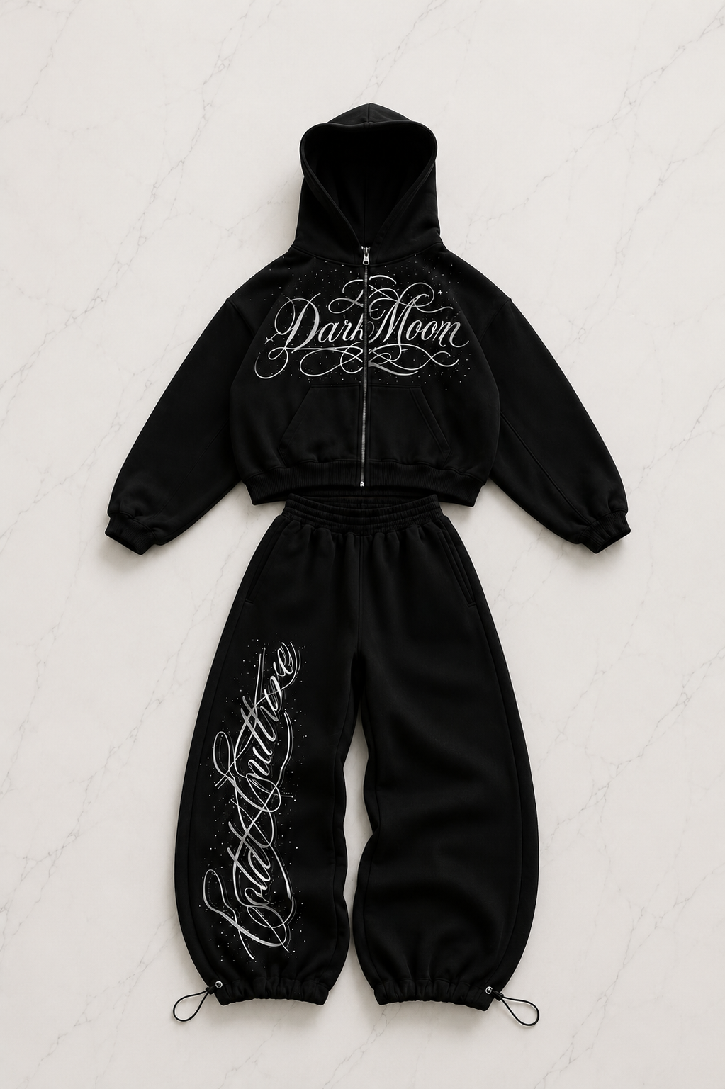 Dark Moon Baggy Kalıp Unisex Eşofman Takımı
