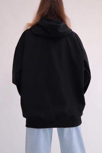 Death Note Detail Oversize Unisex Sweatshirt