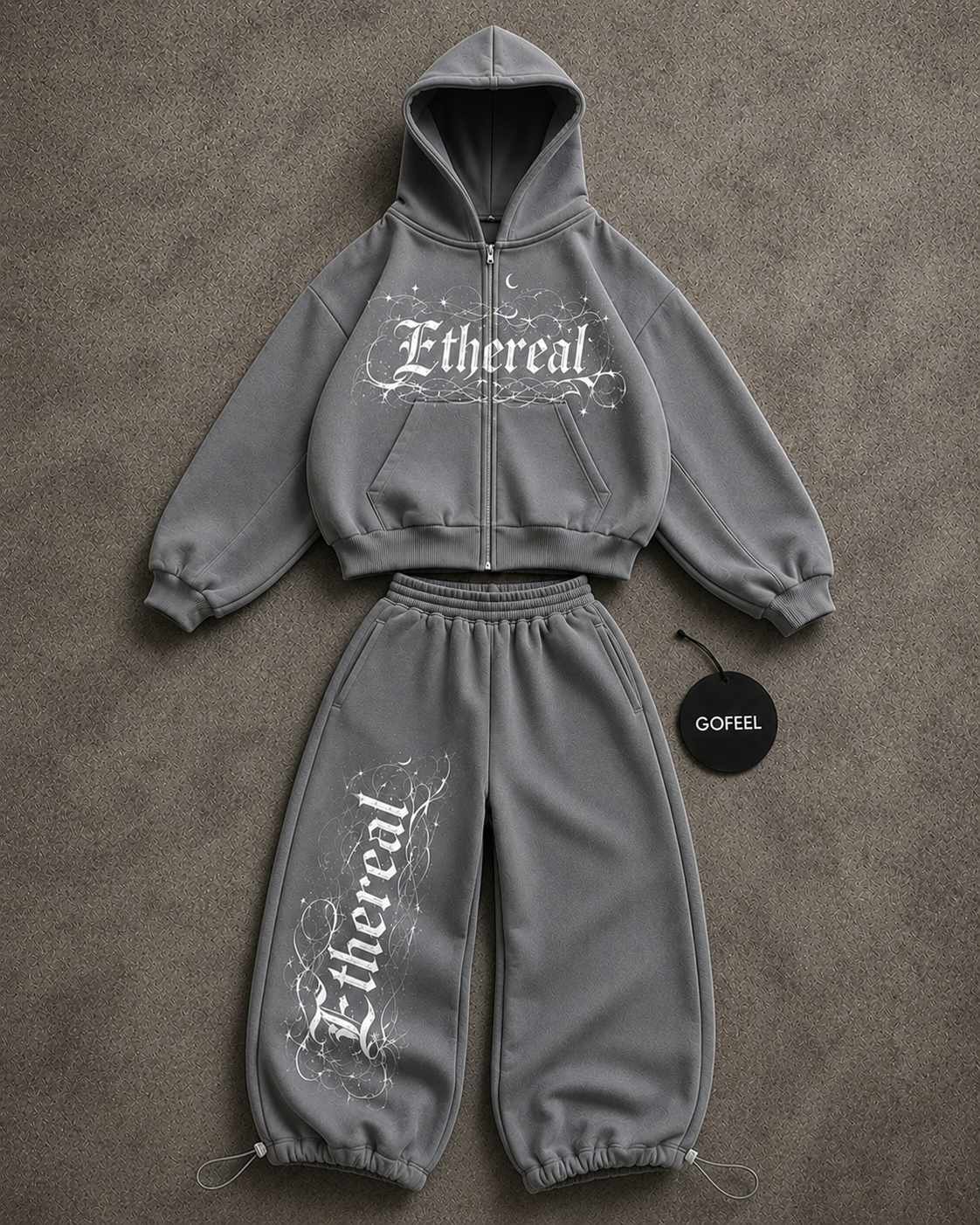 Ethereal Baggy Kalıp Unisex Eşofman Takımı