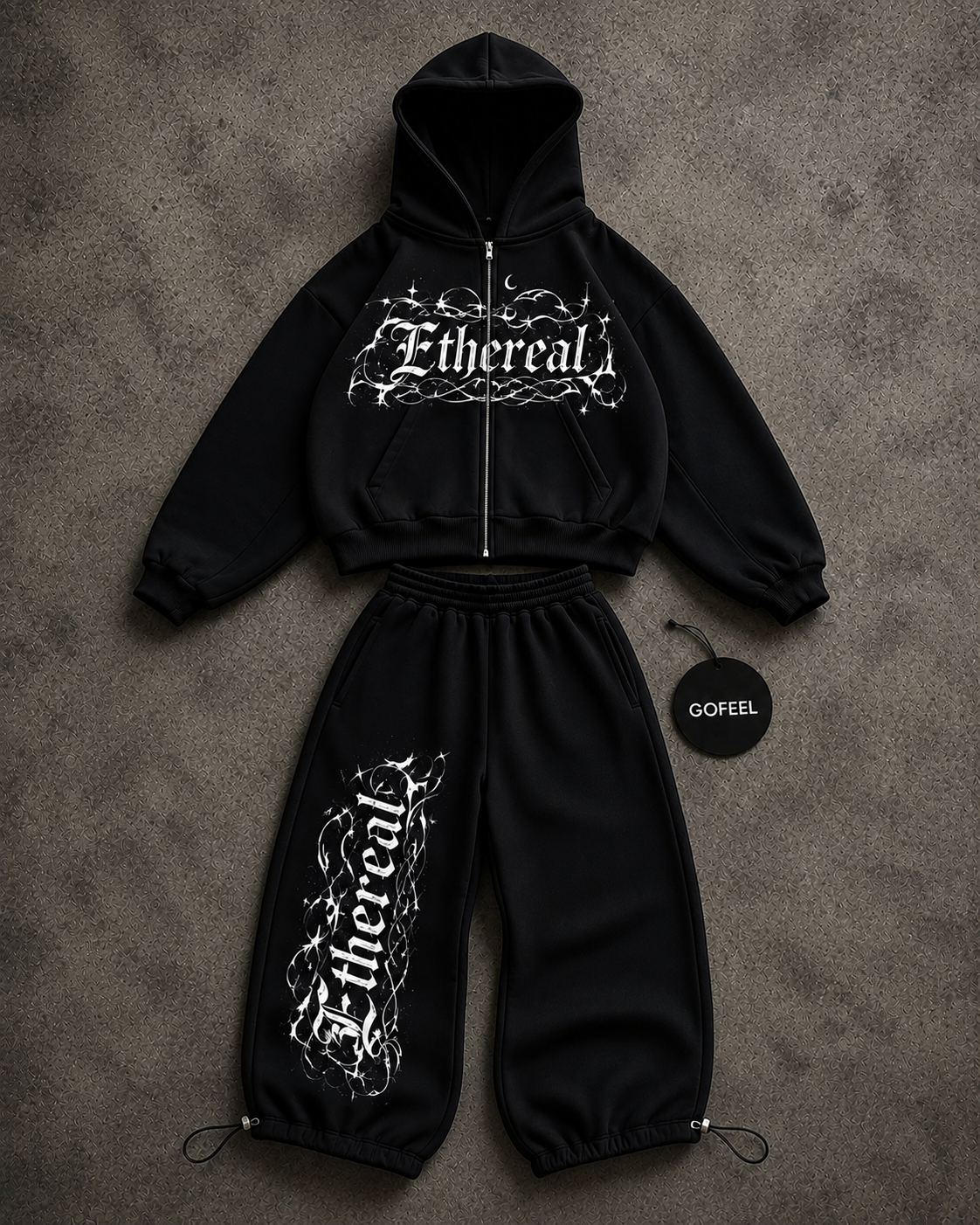 Ethereal Baggy Kalıp Unisex Eşofman Takımı