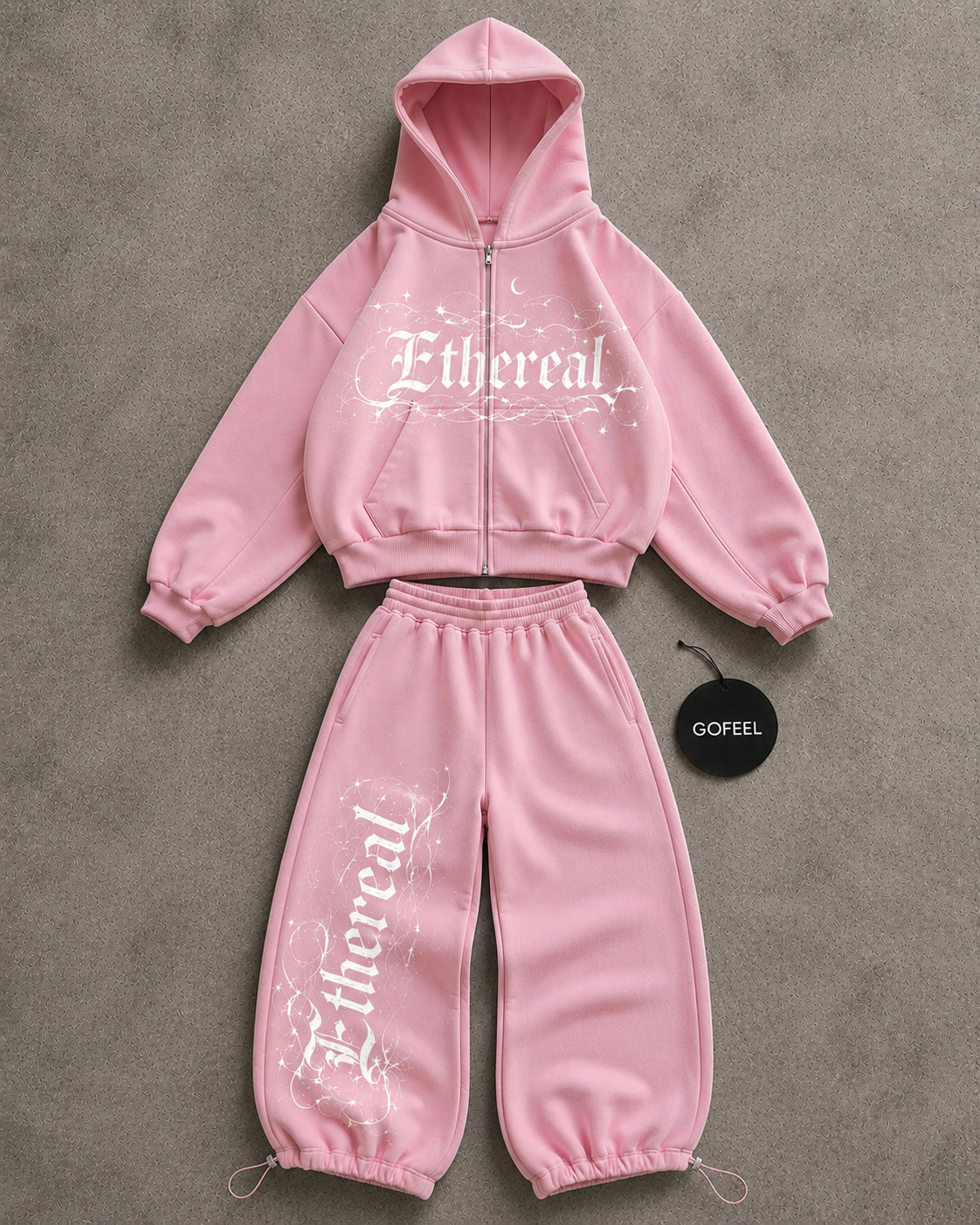 Ethereal Baggy Kalıp Unisex Eşofman Takımı