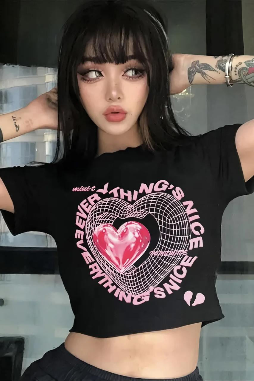 Every Thing's Detail Tech Crop Top